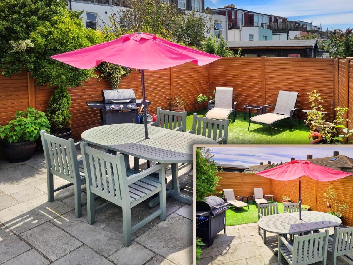 Sunny Queens Park Home - Garden & Private Parking Hove Exterior foto